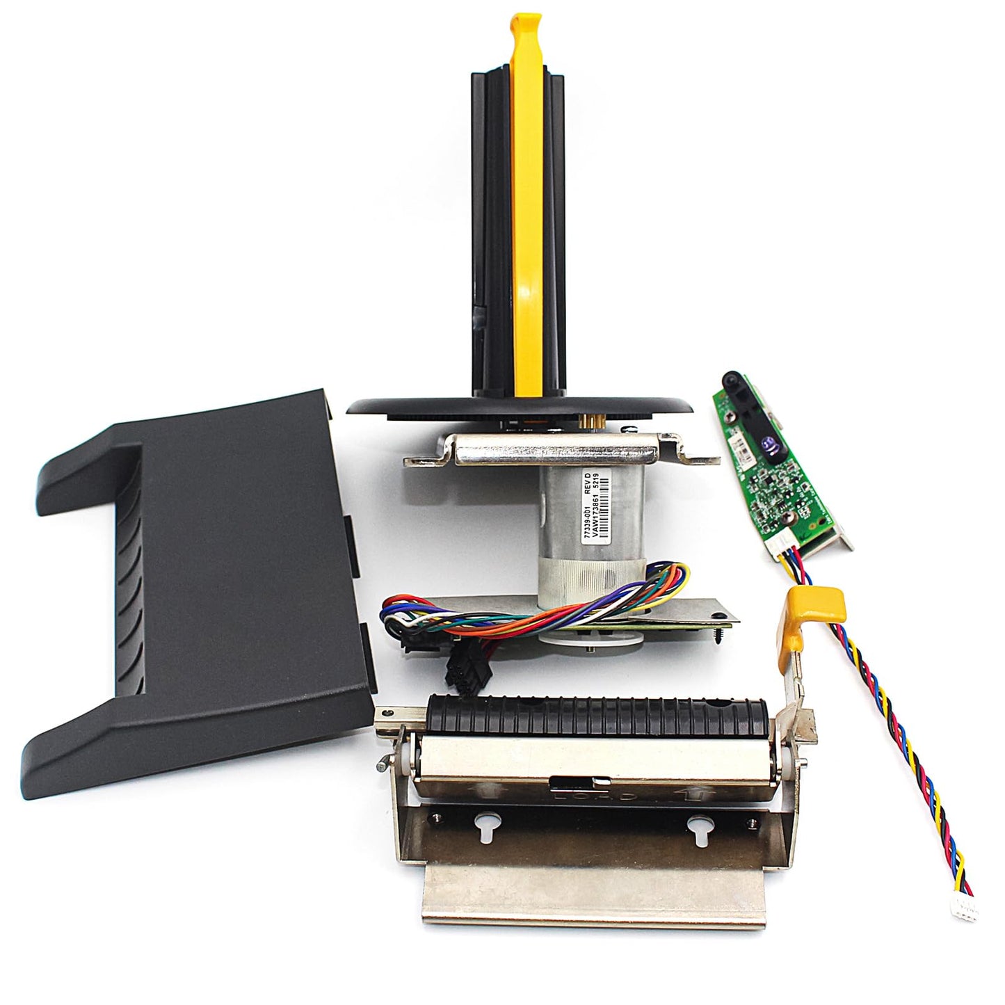 Liner Take Up Spindle & Peel Assembly for Zebra ZT411 Barcode Printer 203dpi 300dpi P1058930-052 P1105147-019