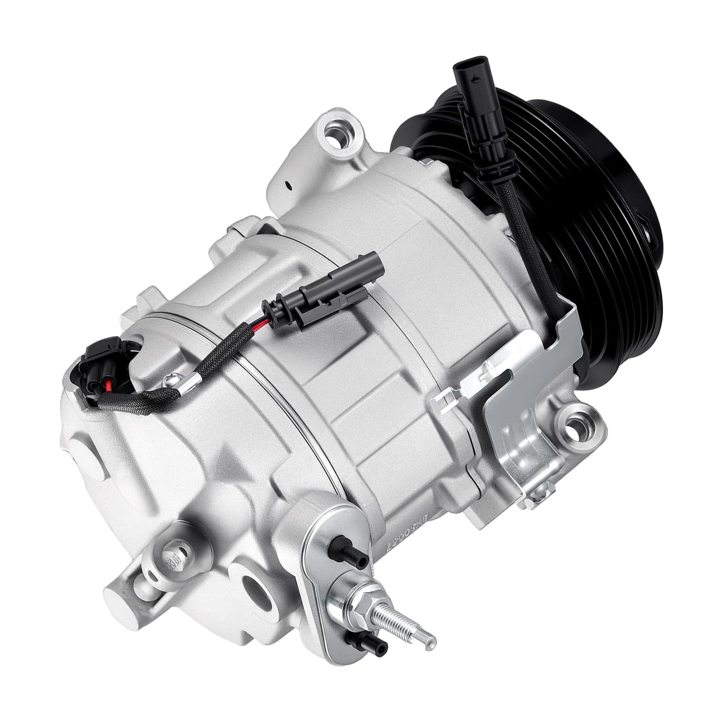 SYKRSS 198312 Air Conditioning A/C Compressor with Clutch Compatible with Chevrolet Equinox 2012-2015 2.4L L4, Compatible with GMC Terrain 2012-2015 2.4L L4