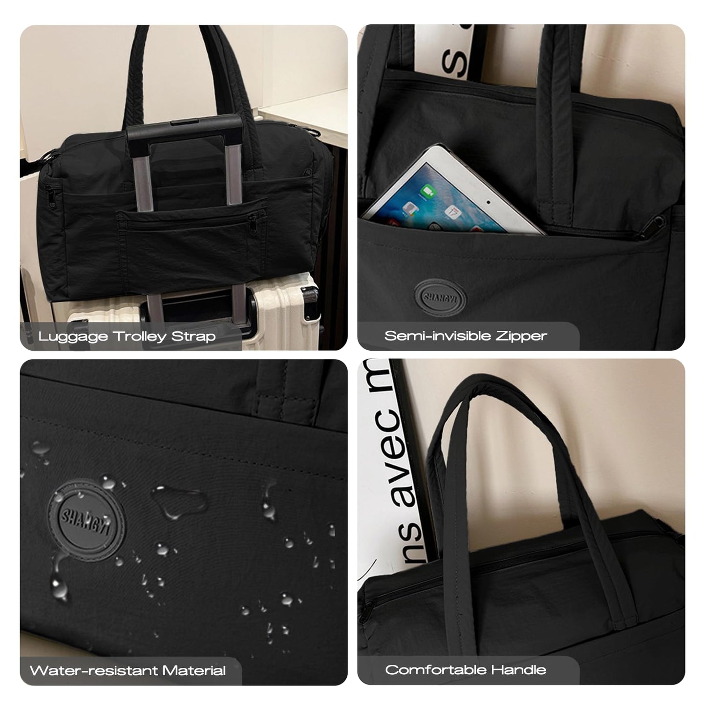 Mini Gym Bag for Women, Small Gym Tote Bag Sports Duffel with Shoe Compartment and Wet Pocket for Yoga Workout Travel