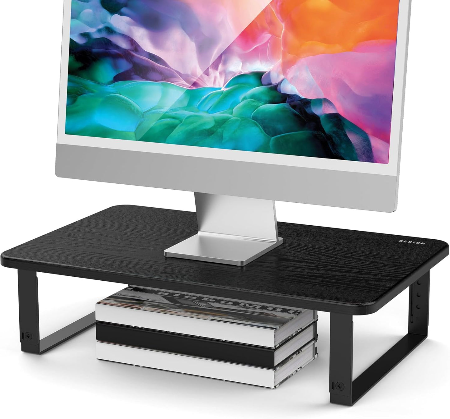 MS01 BESIGN Monitor Stand Riser, Height Adjustable Laptop Stand, Computer Monitor Stand for Monitor