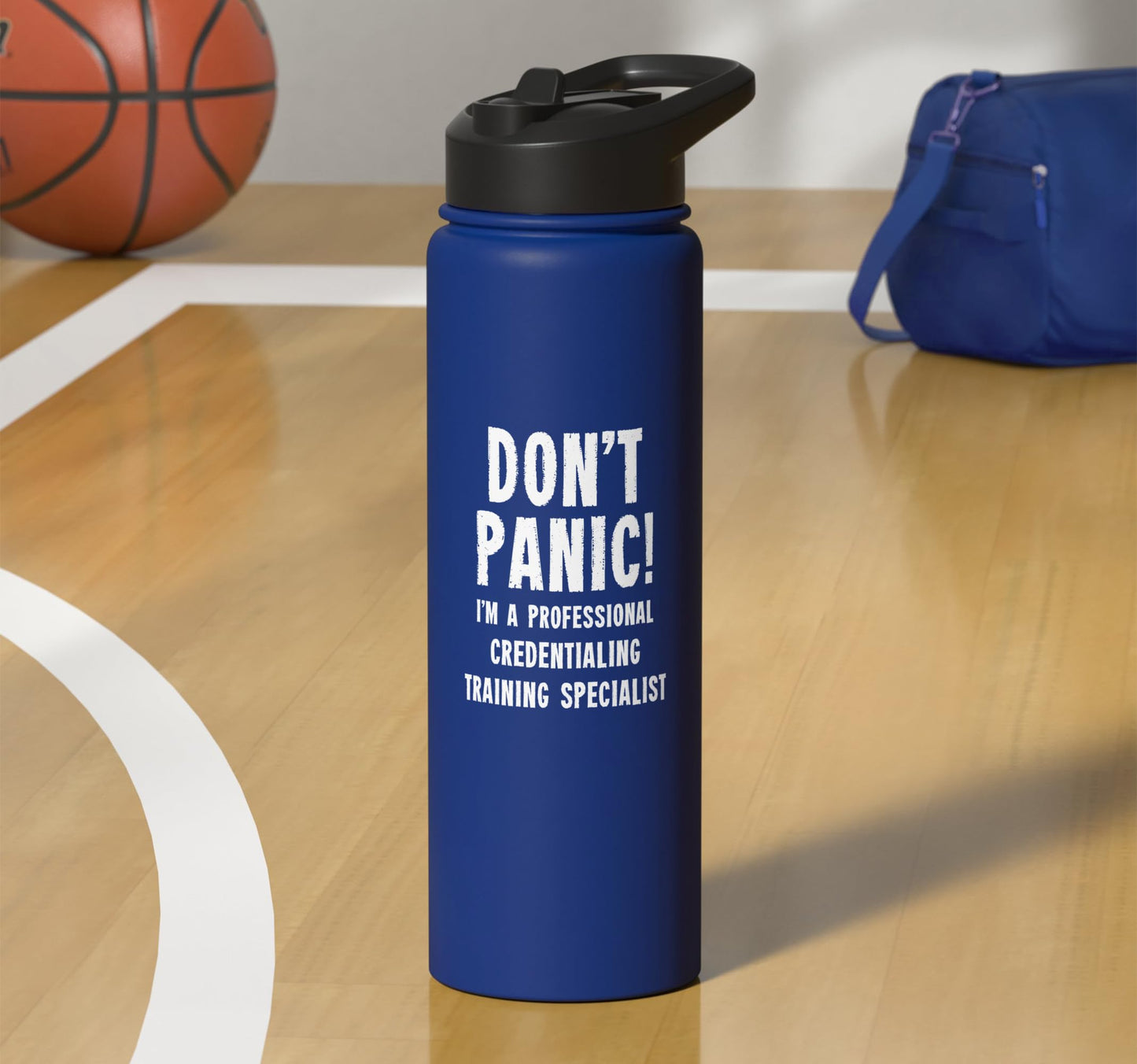Credentialing Training Specialist Stainless Steel Insulated Water Bottle