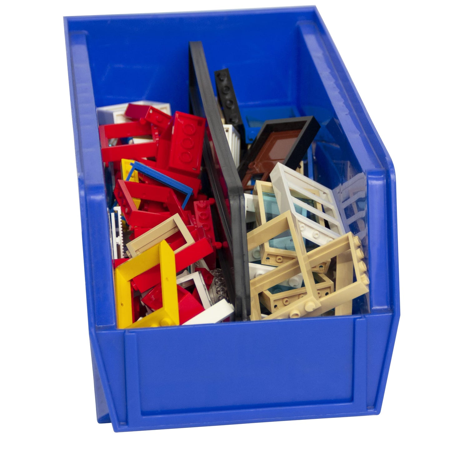 Akro-Mils Hanging Storage Bins and Wall Mount Panel Bundle (12-Pack + Single)