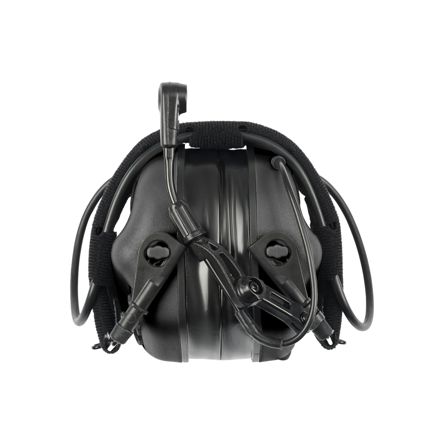 OPSMEN Upgrade EARMOR M32X PLUS Military Headset with MIC, Nato TP120 & U-174 Connector and ARC Rail Helmet Adapters, Ear Muffs for Noise Reduction with 5X Sound Amplification