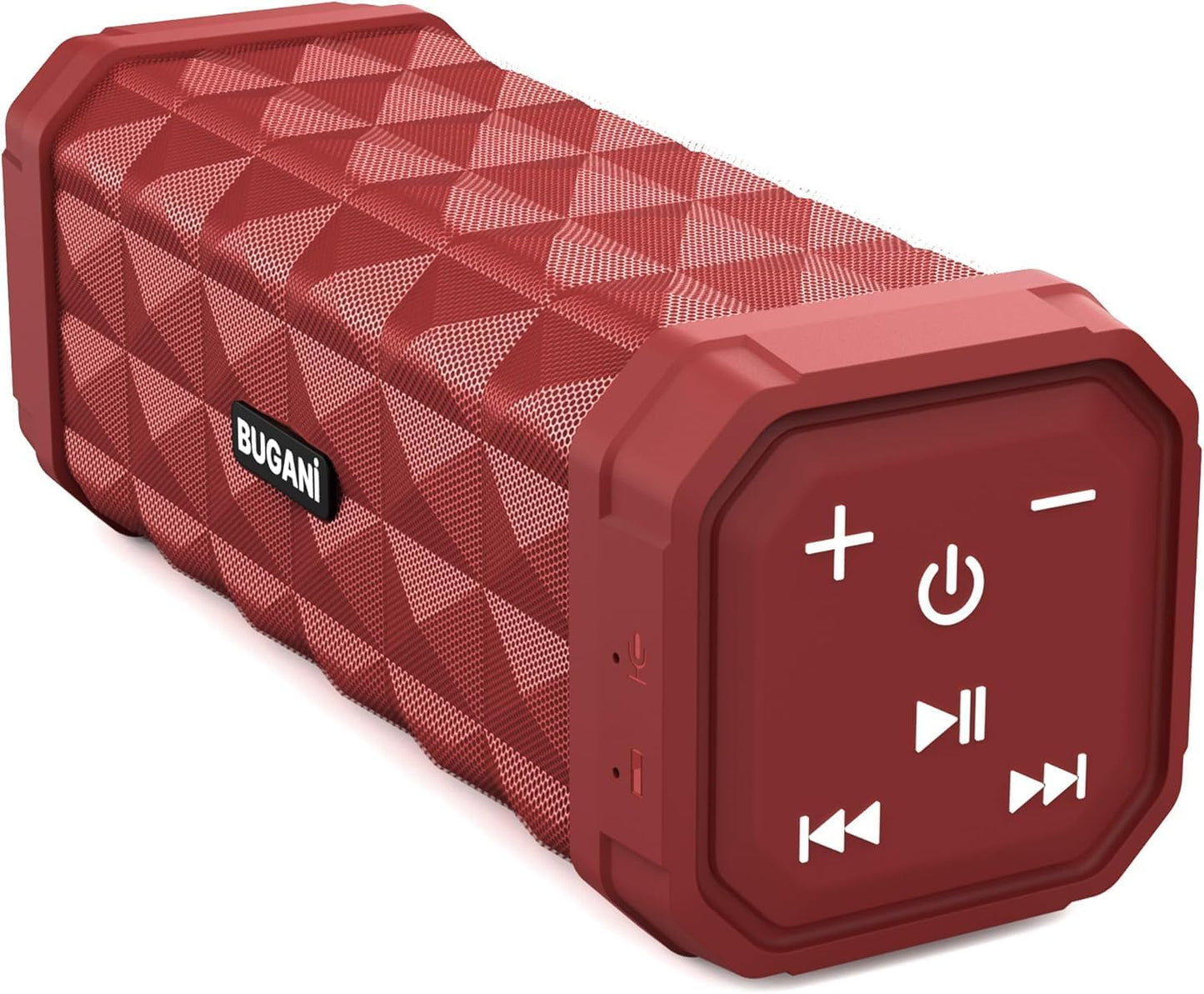 BUGANI 100ft 24H Bluetooth Speaker Portable Wireless Speaker, Wireless Range, Louder Volume, Stereo Sound, Amazing Bass