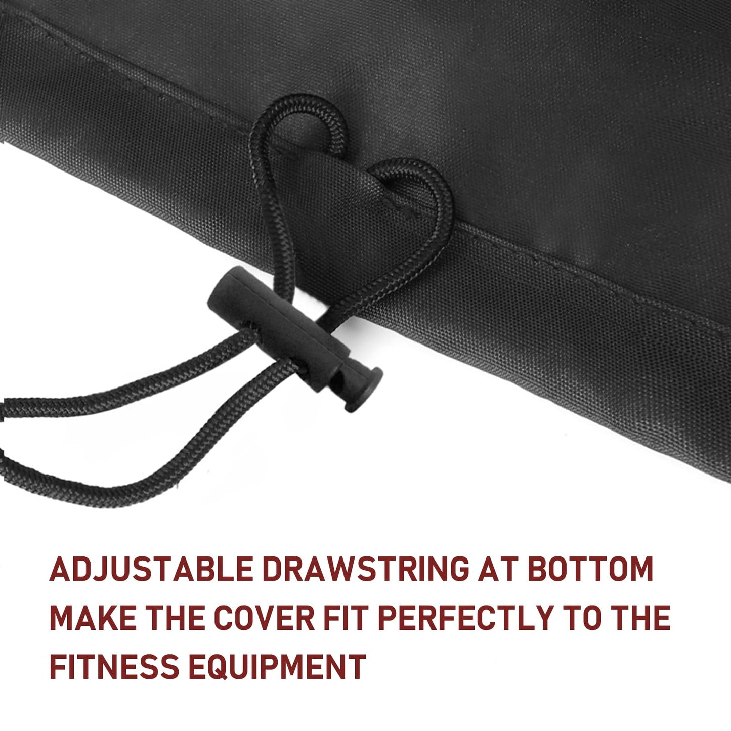 Gym Rack Cover with Waterproof Zipper, Strength Training Protective Covers for Squat Rack/Weight Lifting Rack/Home Gym Workout Equipment-Indoor or Outdoor (47" x 69" x 84"inch)