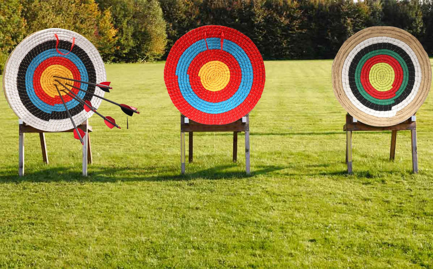 AUVIM Archery Targets Straw Solid Hand-Made Archery Target for Recurve Bow Compound Bow or Longbow 20 Inches Traditional Bow Arrow Target for Kids Youth Adult Archery Hunting Backyard