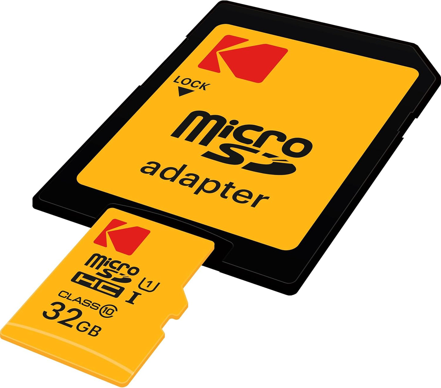 KODAK 32GB 10 U1 10x Class UHS-I MicroSDHC Card with Adapter Write Speed