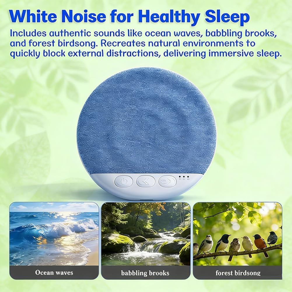 Generic 5.4 (Pink,1pcs) Portable Bluetooth Under Pillow Speaker, Mini Bluetooth Pillow Speaker Sleeping, with White