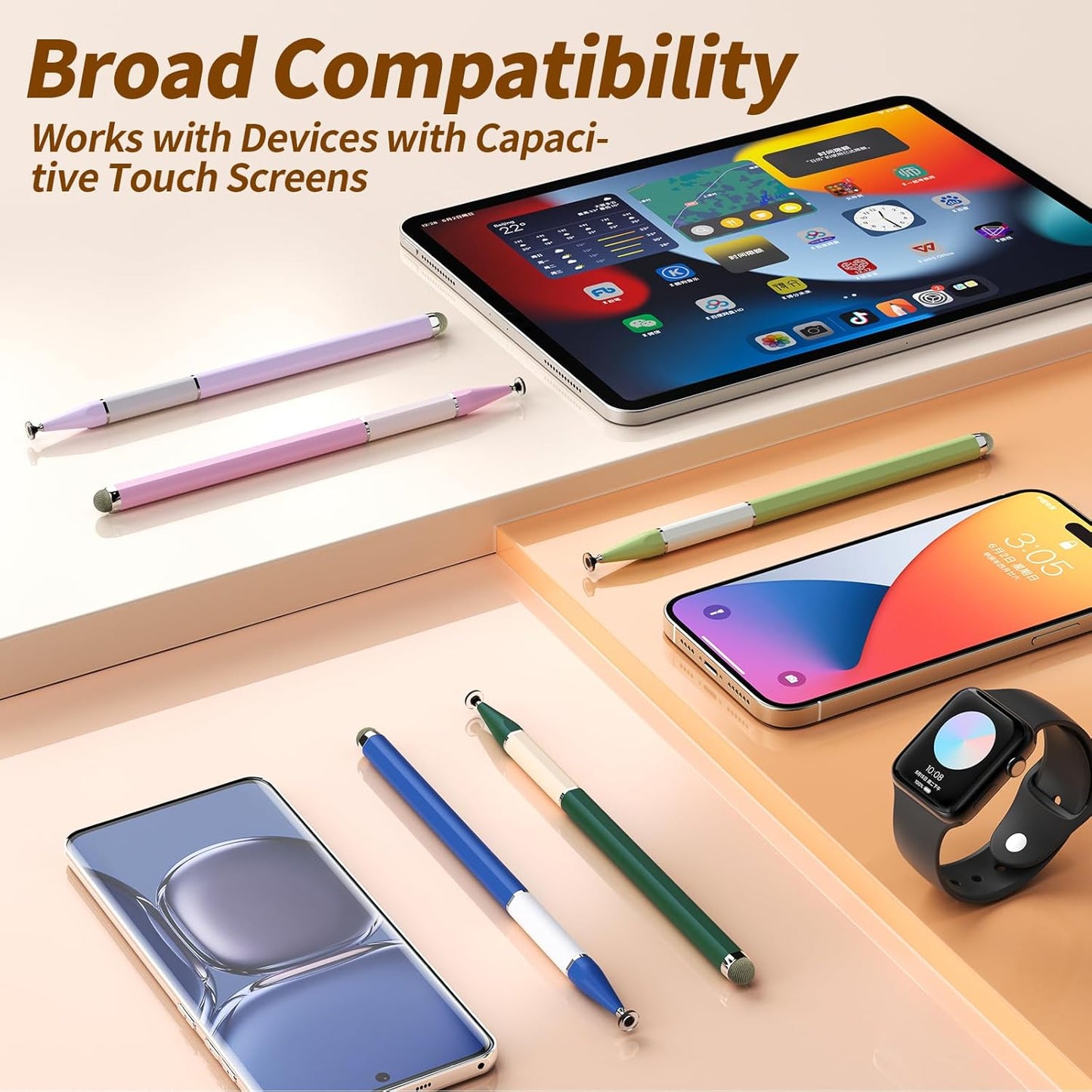 Bopomofo Touchscreen,5 2-in-1 Screens(9 3 Stylus Pen for PCS Magnetic Stylus Pen High Sensitivity & Precision