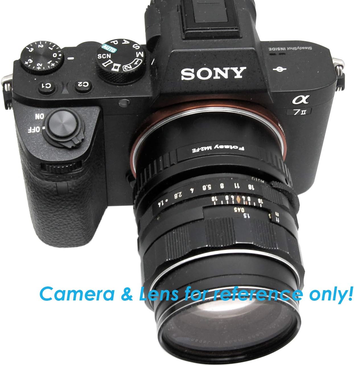 Fotasy M42 42mm a7 a7R a7s a9 a7c 1 a6600 a6500 a6400 a6300 a6100 a6000 a5100 a5000 a3500 ZV-E10 Copper Adjustable Lens