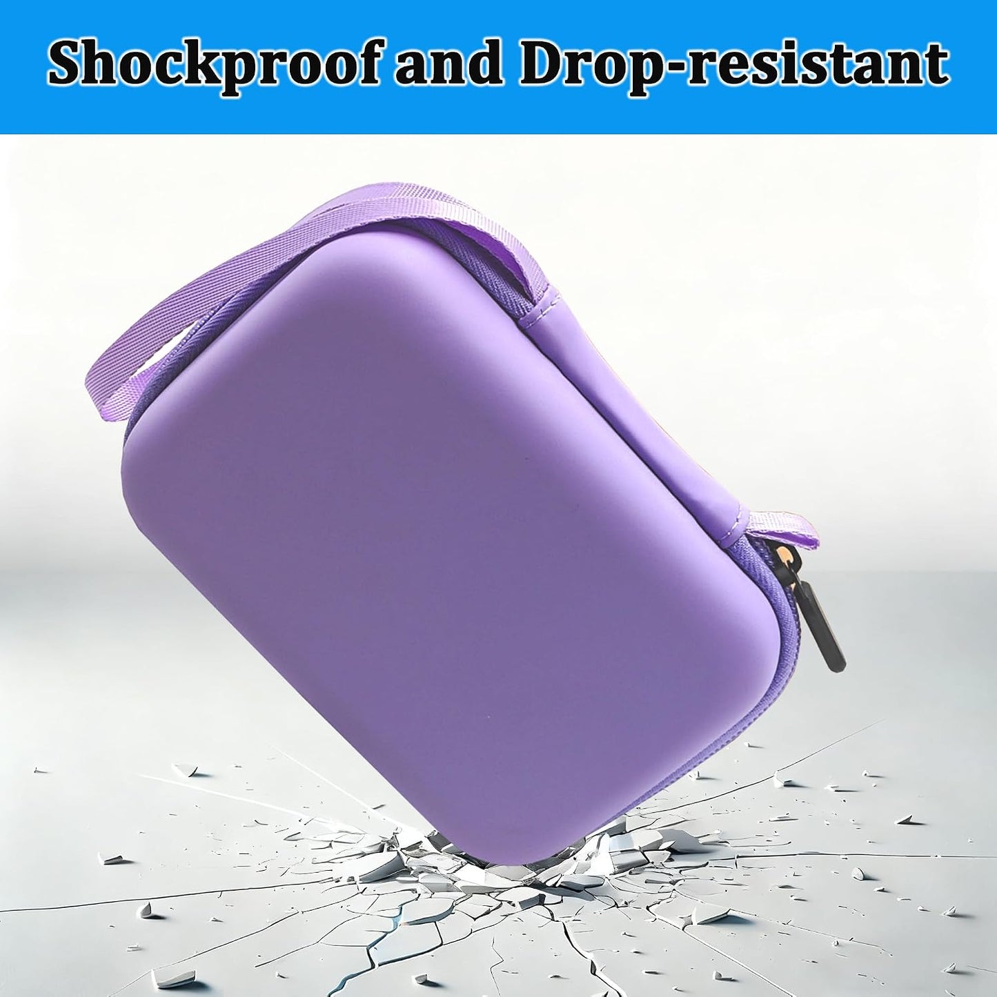 LeoTube Protective Case for PLAUD NotePin Voice Recorder - Custom Fit Foam Holds All Accessories, Waterproof