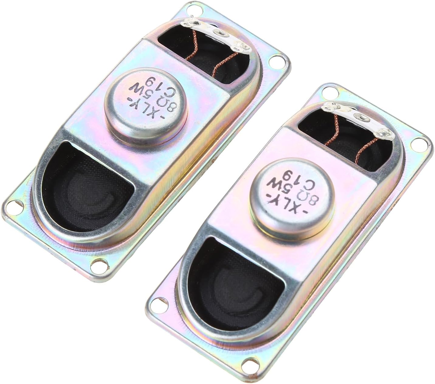 BAIMOQI 5W 8Ohm 30x70mm Speaker Horn Shape Replacement Loudspeaker Electronic Multimedia Portable Speaker Amplifier