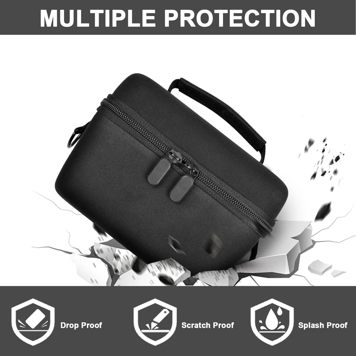 R100 R50 GWCASE Compact Case Compatible for Canon EOS Mirrorless Camera, Travel Storage Cameras Crossbody Bag for Video