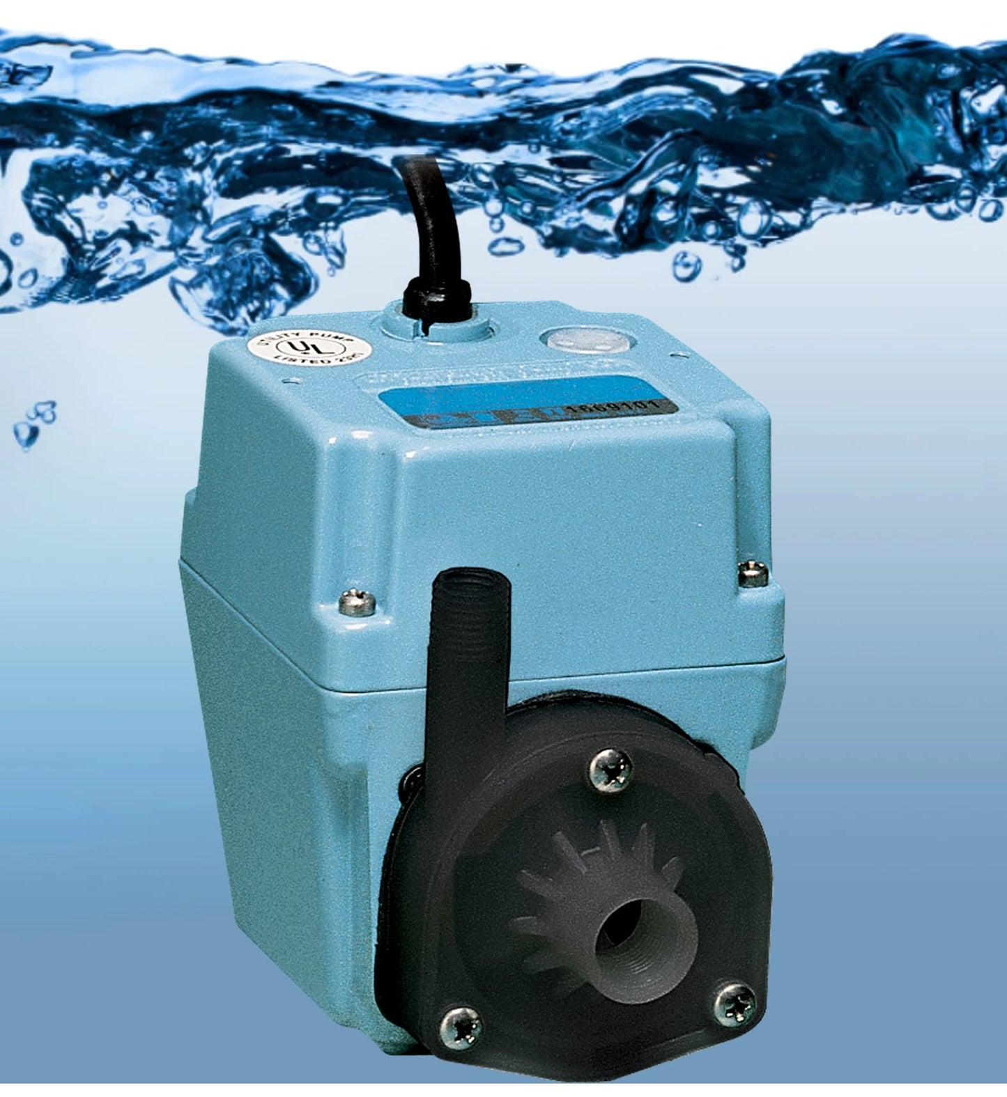 Little Giant 2E-NDVR 115 Volt, 1/40 HP, 300 GPH Double Seal Acidic Pump with 6 Ft. Cord, Blue, 502303