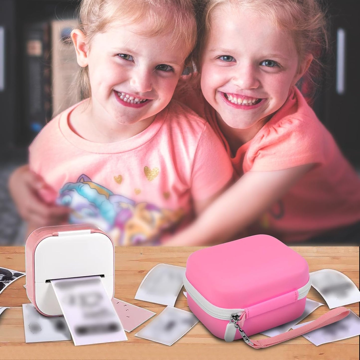 ANKHOH T02/ M02/ M02S/ M02 Q30S/ PM230/ Label Maker Case for Memoking for Phomemo Pro/ for Nelko for Anycash/for Ponek