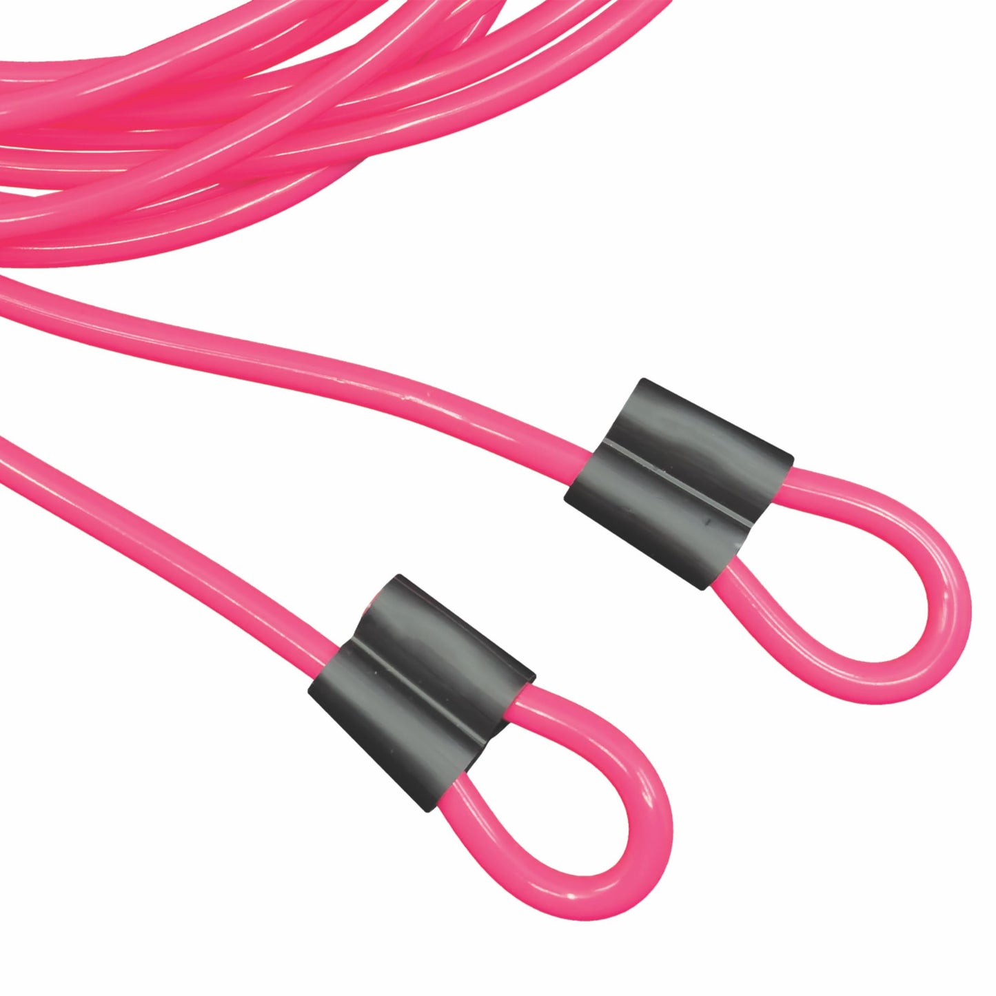 Champion Sports DD Series Double Dutch Licorice Jump Ropes - Pink, 16-Feet (Set)