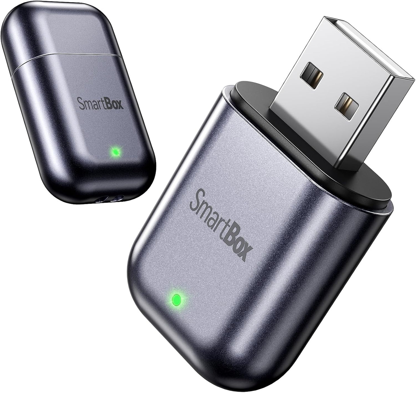 Burnt Sugar 2026 10+ 2016+ Wireless Carplay Adapter for iPhone Upgraded, Ultra-Mini USB Design for Apple Car Play