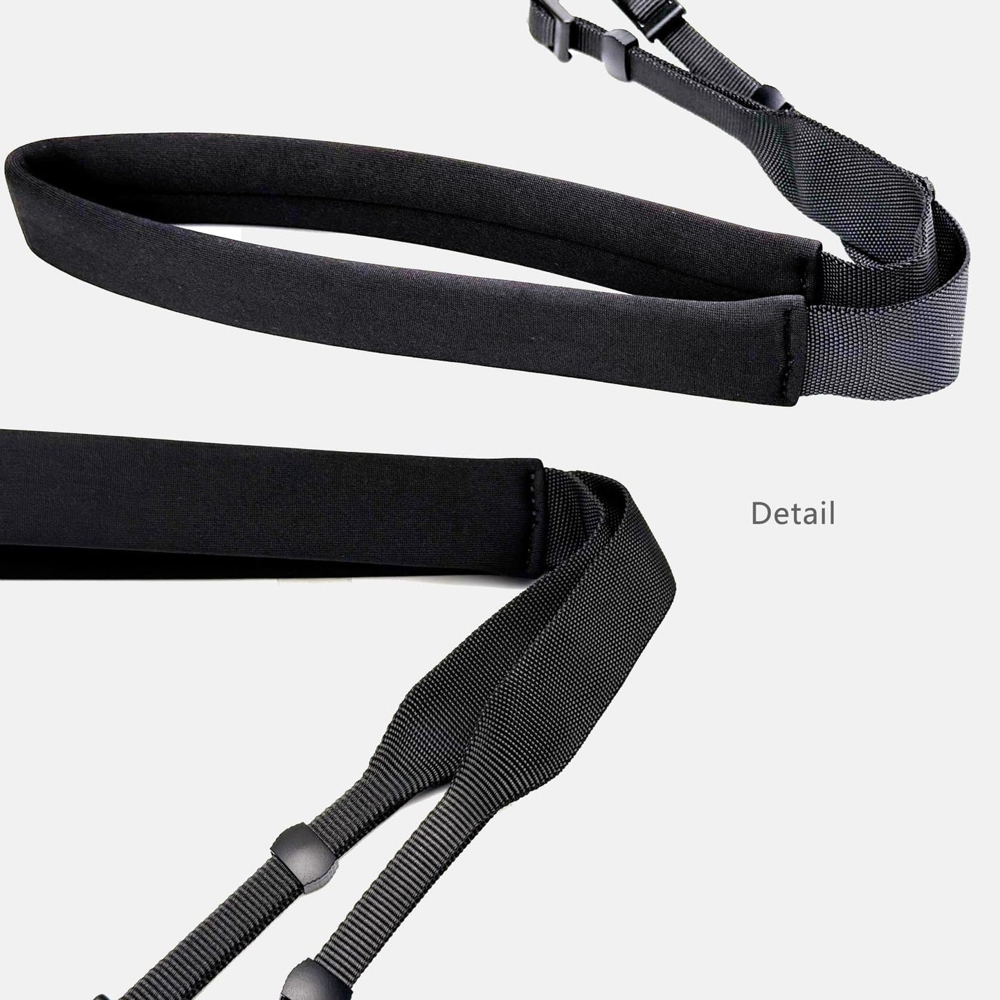 YMTHamaz3 Photographers,Washable,Black,58 Inch Camera Neck Strap Thin,Binocular Strap with Neoprene Padding,Camera
