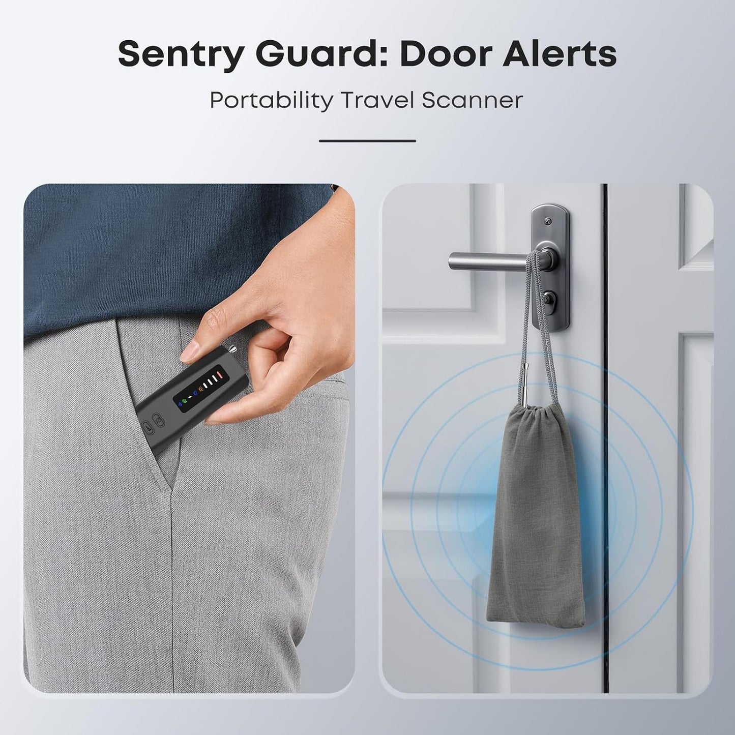 DREAMME 5-in-1 Hidden Camera Detector with Silent Vibration RF Bug Sweeper for GPS Trackers & Wireless Devices