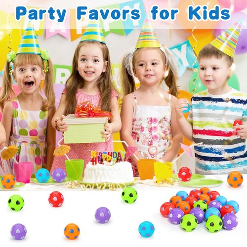 80PCS Fidget Spinner Soccer Balls Sports Party Favors Bulk for Kids 4-8 8-12 Summer Goodie Treat Bag Stuffers Classroom Treasure Toys Carnival Prizes Pinata Fillers Birthday Return Gifts End of Year