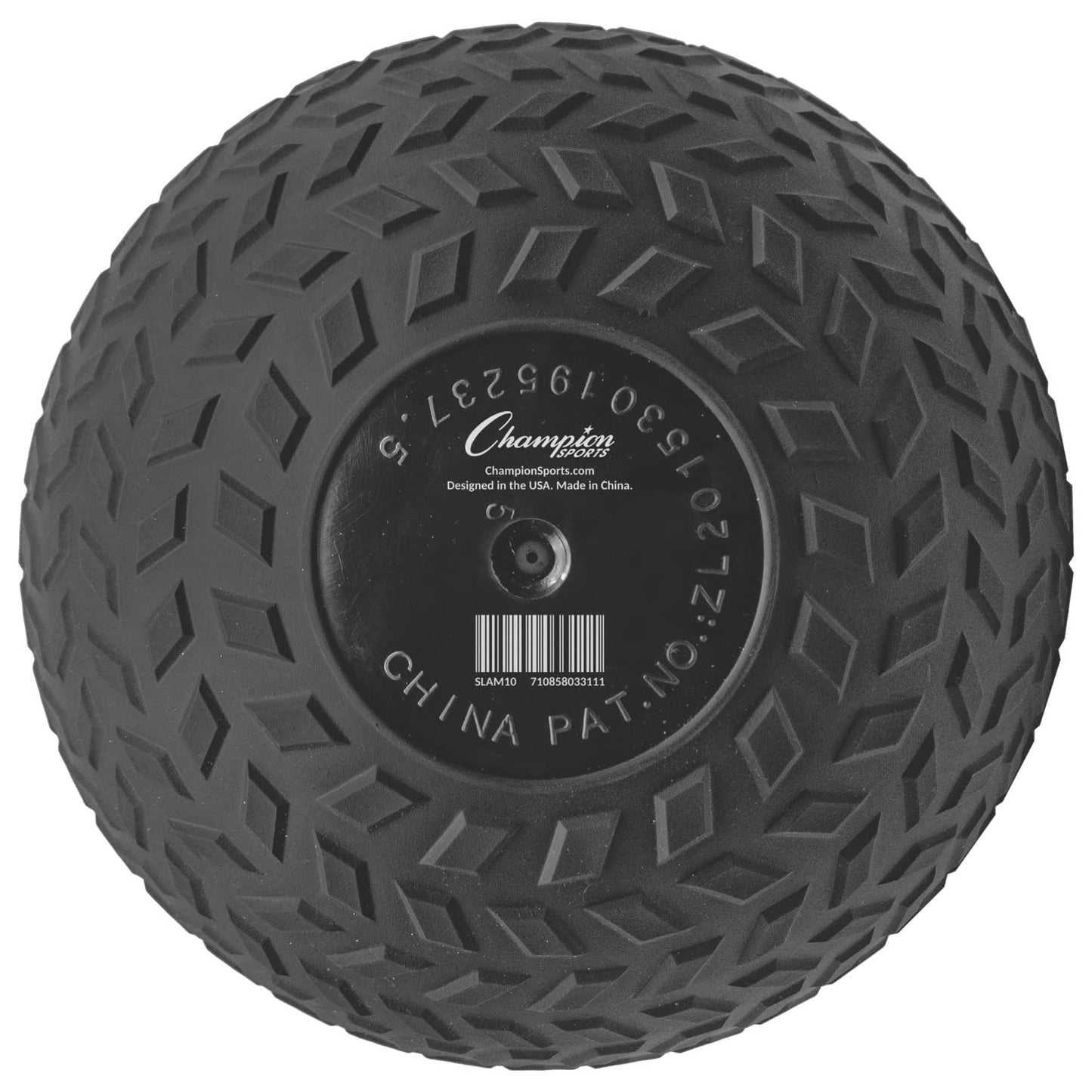 Champion Sports Rhino Fitness Slam Ball, 10 Pounds,Black