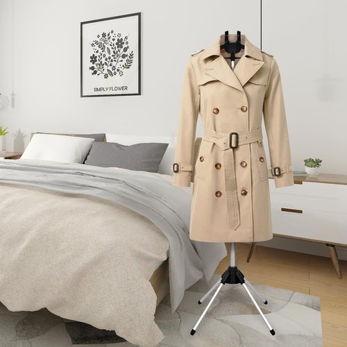 Garment Steamer Rack & Garment Ironing Glove for Steaming Clothes, Clothes Steam Rack, Adjustable StandingGarment Hanger Handled Mini Ironing Board, Hanging Steamer Ironing (Gloves + Clothes rack)