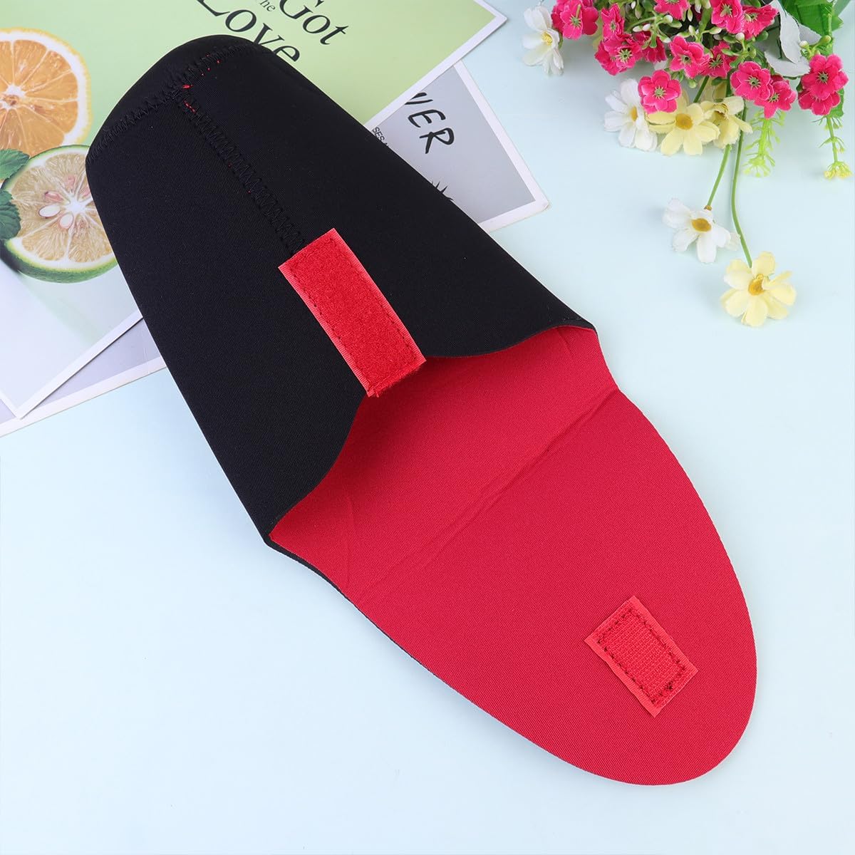 2pcs Thickened Neoprene Camera Lens Bag Diving-Resistant and Lens Sleeve Compact Protective Pouch for DSLR