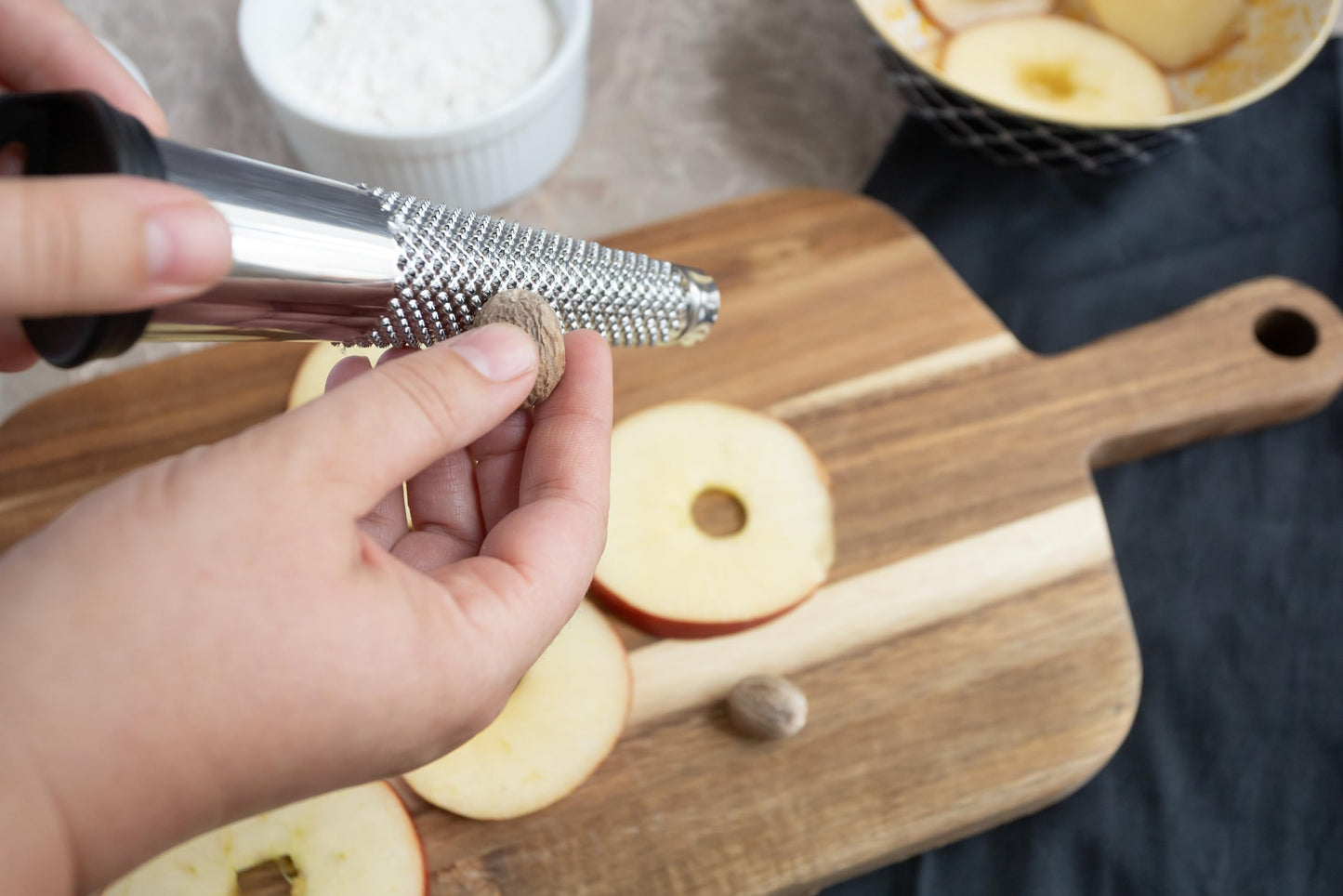 Fox Run Stainless Steel Cone Nutmeg Grater, 6" With Storage