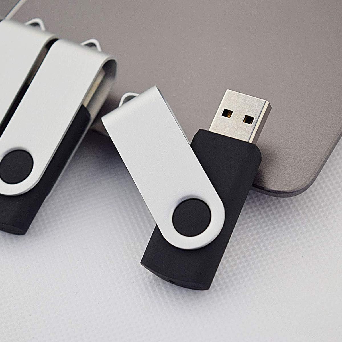 Aiibe 32GB 2.0 USB Flash Drive Memory Stick Thumb Drive USB Black