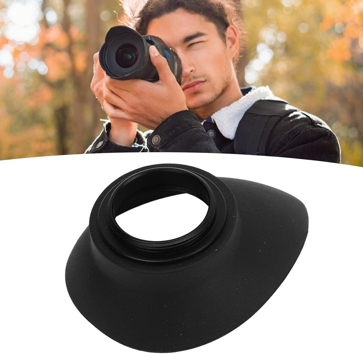 JTLB 22mm D700 D800 F5 D3S F6 D4 D3X D2X D2H Camera Eye Cup, Eyepiece Viewfinder Eyeshade for Rubber Camera Parts