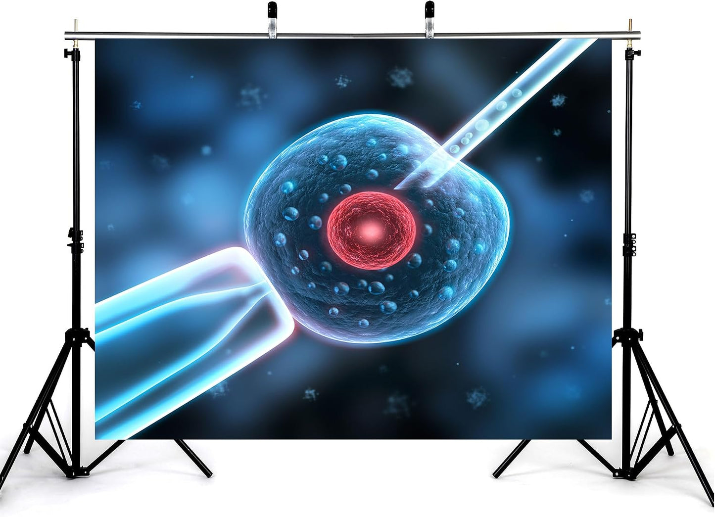 KeyWork 8x5ft IVF Procedure Backdrop Medical Science Photography Background for Fertility Seminar Reproductive Health