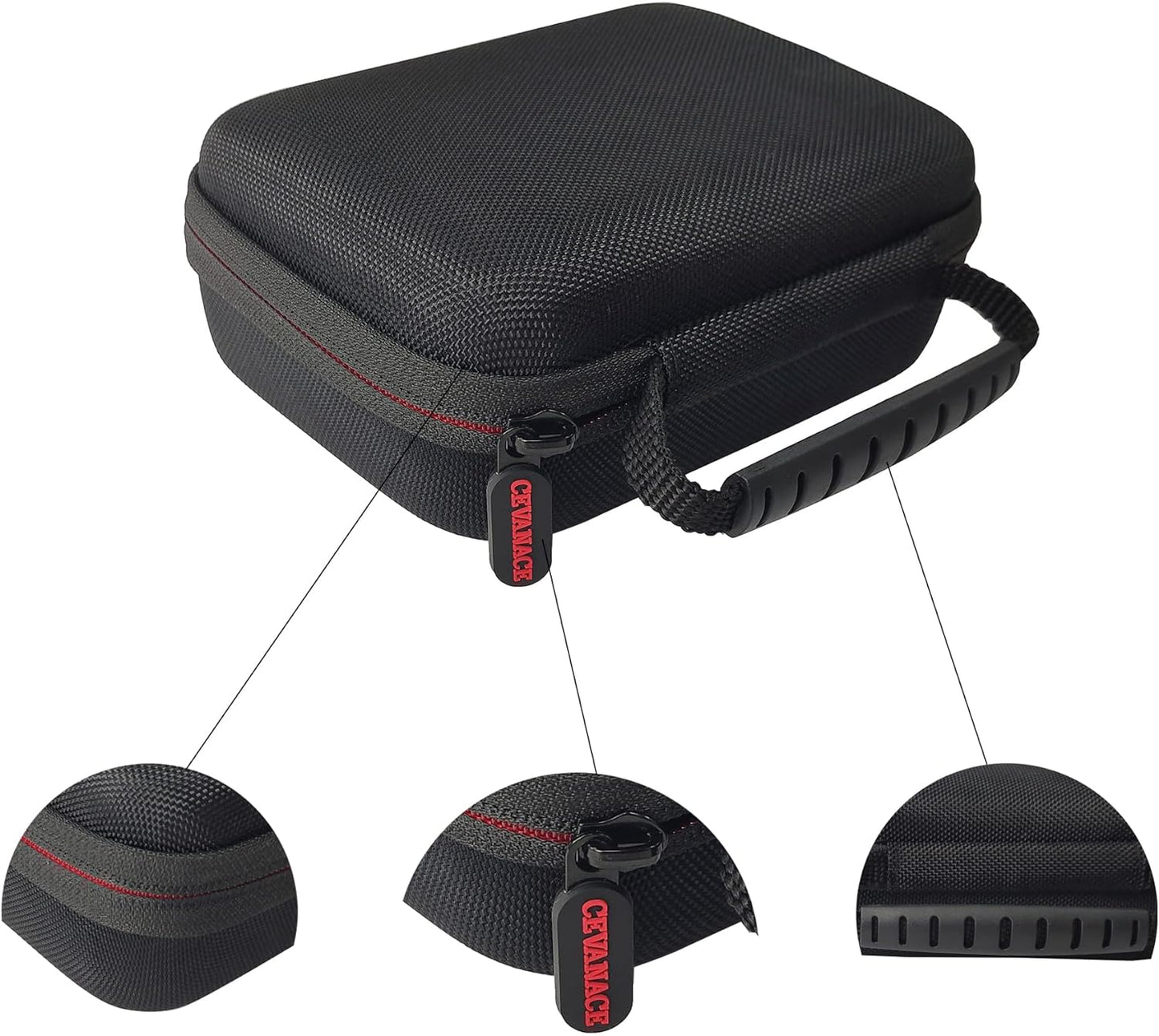 Evanice Foam6.7 x4.7 x2.5 inches EVA Hard Case with Hard Sided Camera/Digital Case EVA shockproof Outdoor caseSuitable