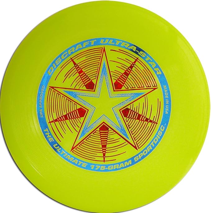 Discraft Ultrastar Ultimate Discs 1 & 2 Packs, Standard Size, for Competitive & Casual Play
