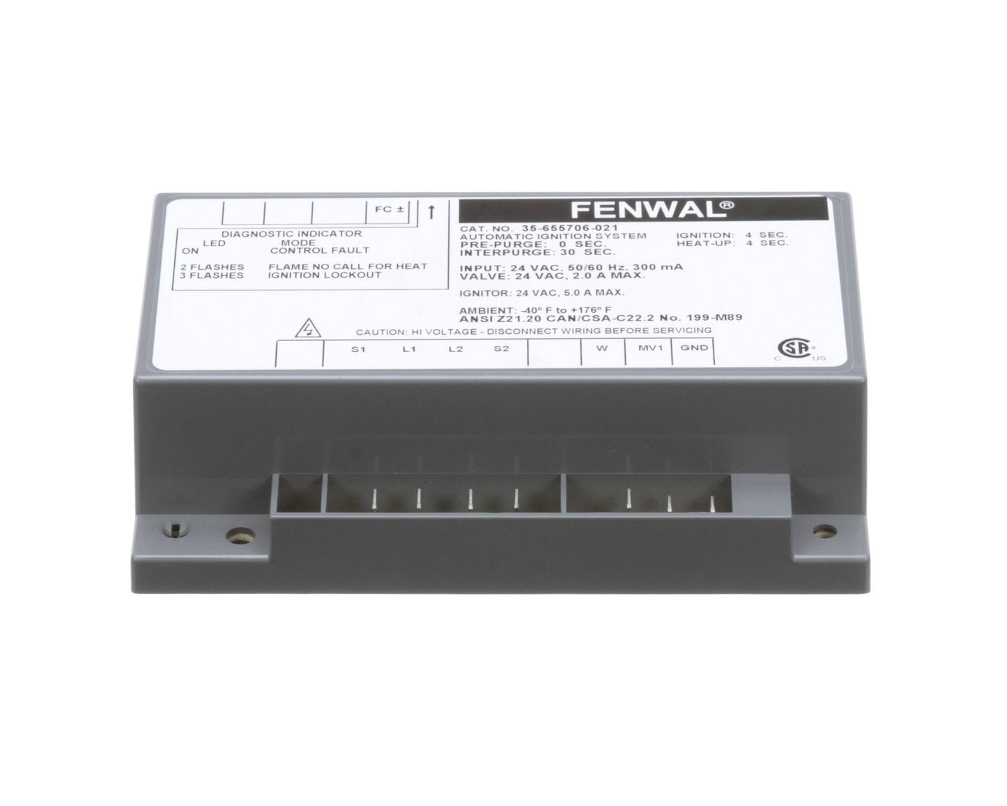 LBC Bakery Equipment 80300-18 Ignition Control 4 Try Limo