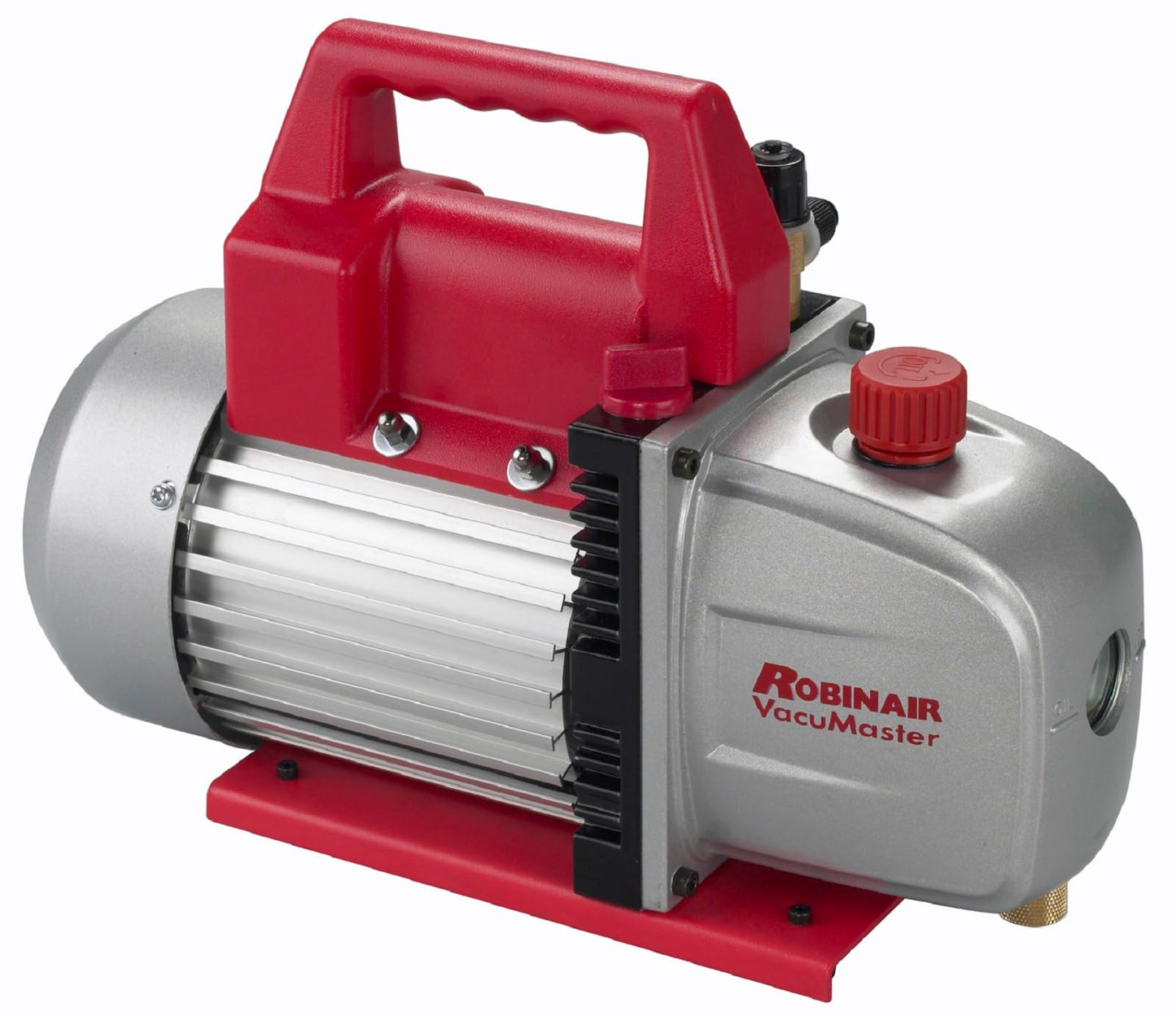 Robinair 15500 VacuMaster Economy Vacuum Pump for Air Conditioning and Refrigeration Service; 2-Stage Pump, 5 CFM Free Air Displacement, 1/3HP 115V/60HZ Motor, 35 Micron Rating