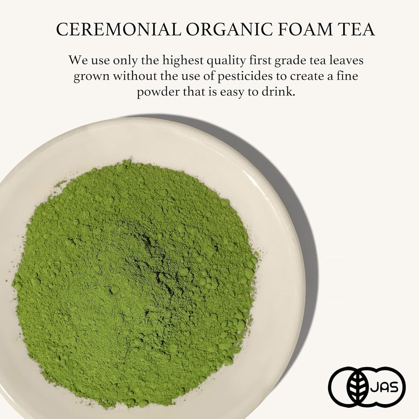 TEA-HAVA Organic Matcha Green Tea Powder - Superior Ceremonial Blend from Uji, Kyoto (30g / 1.06 oz)
