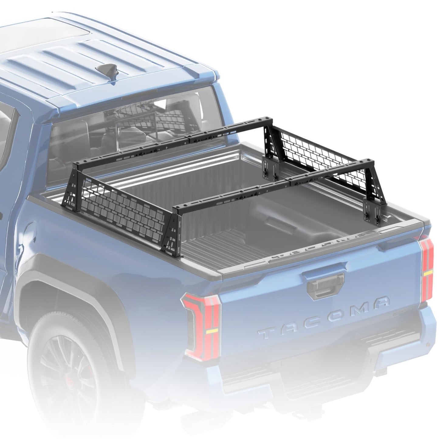 Truck Bed Adjustable Cross Bars for Pickup Trucks, Wide Width Adjustment, No-Drills Needed Installation (Not for Any Bed Cover), 95033C