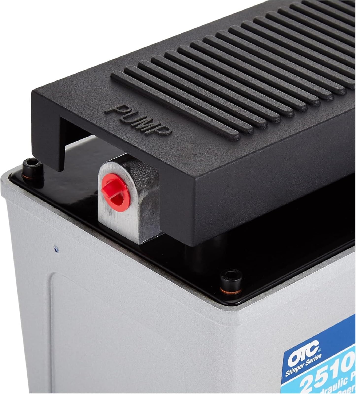 OTC 2510A Stinger 10,000 PSI Foot Operated Air/Hydraulic Pump for Rams, Presses, & Hydraulic Pullers, CHROME
