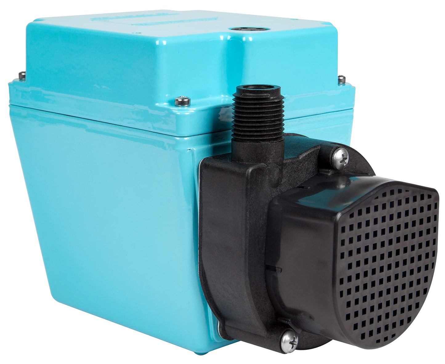 Little Giant 3E-34N 115-Volt, 1/15 HP, 670 GPH Dual Purpose In-Line or Small Submersible, Oil-Filled Pump, 10-Ft. Cord, Blue, 503603
