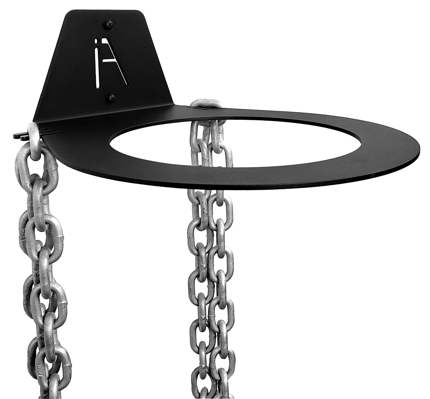 IRON AMERICAN USA Dynamax Medicine Ball Wall Mount Storage Rack, 8.5 Inch Diameter, 30-lb Capacity, for Gym Exercise Sports and Slam Balls, Hardware Included