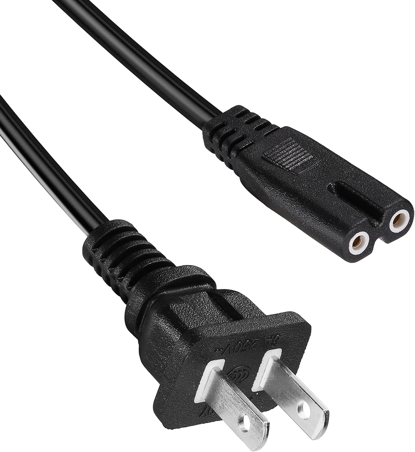 kamikakushi 5FT 2 4K Air3 Prong Power Cord Cable Compatible for NVIDIA Shield Android TV HDR Streaming Media Player