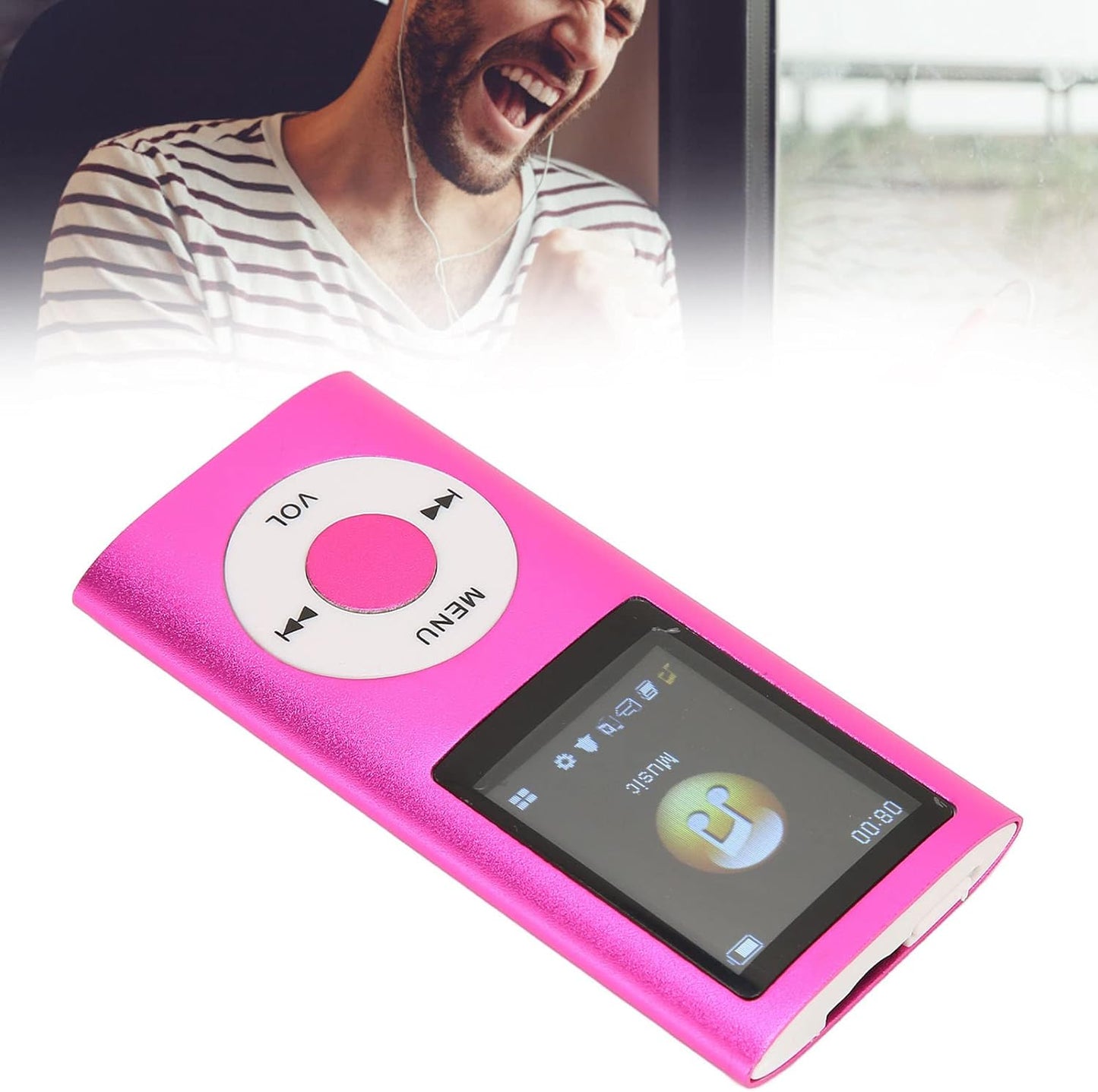 Vikye H2 MP3 64GB 256GB, HiFi Player with, Lossless Sound, Memory Card, Supports Up to High Resolution, Portable