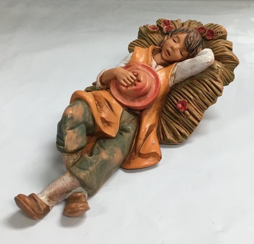 Fontanini by Roman Inc. Nativity Figure - Ephraim The Shepherd, Hand Sculpted & Painted, 5" Collection