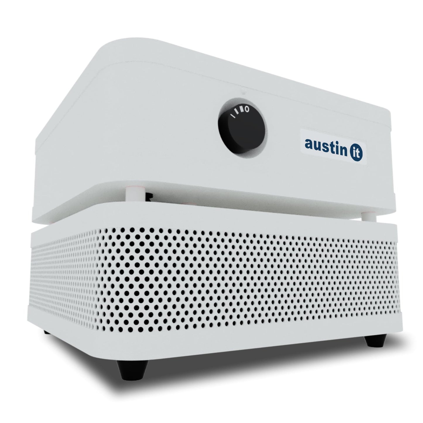 Austin Air it Room Air Purifier with VOC Carbon Wrap Air Filters - Personal Air Filter Single Room Air Purifiers - Portable Allergy Purifier - Stylish Tabletop Purifier for Dust, Model C100CC1