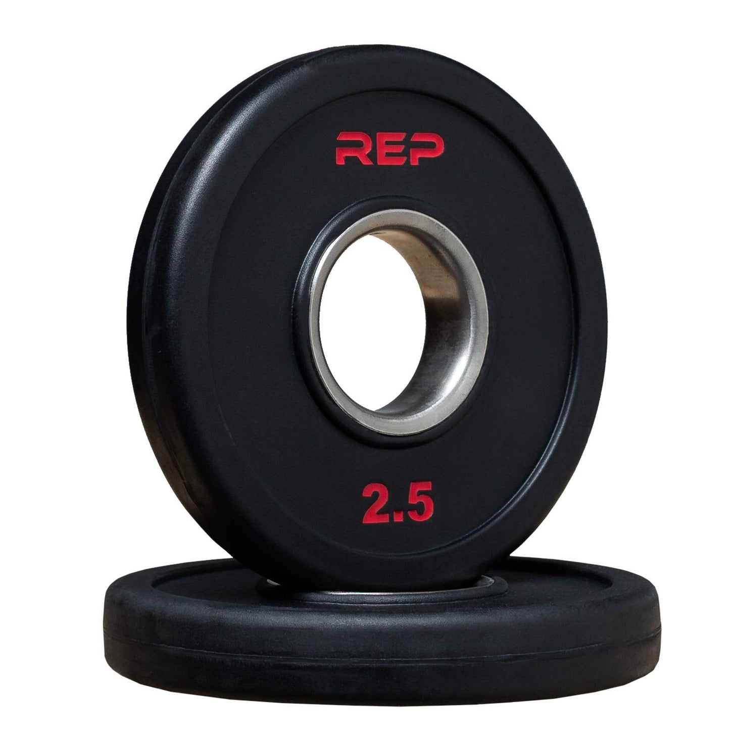 REP Rubber Coated Olympic Plates 2.5 lb Pair