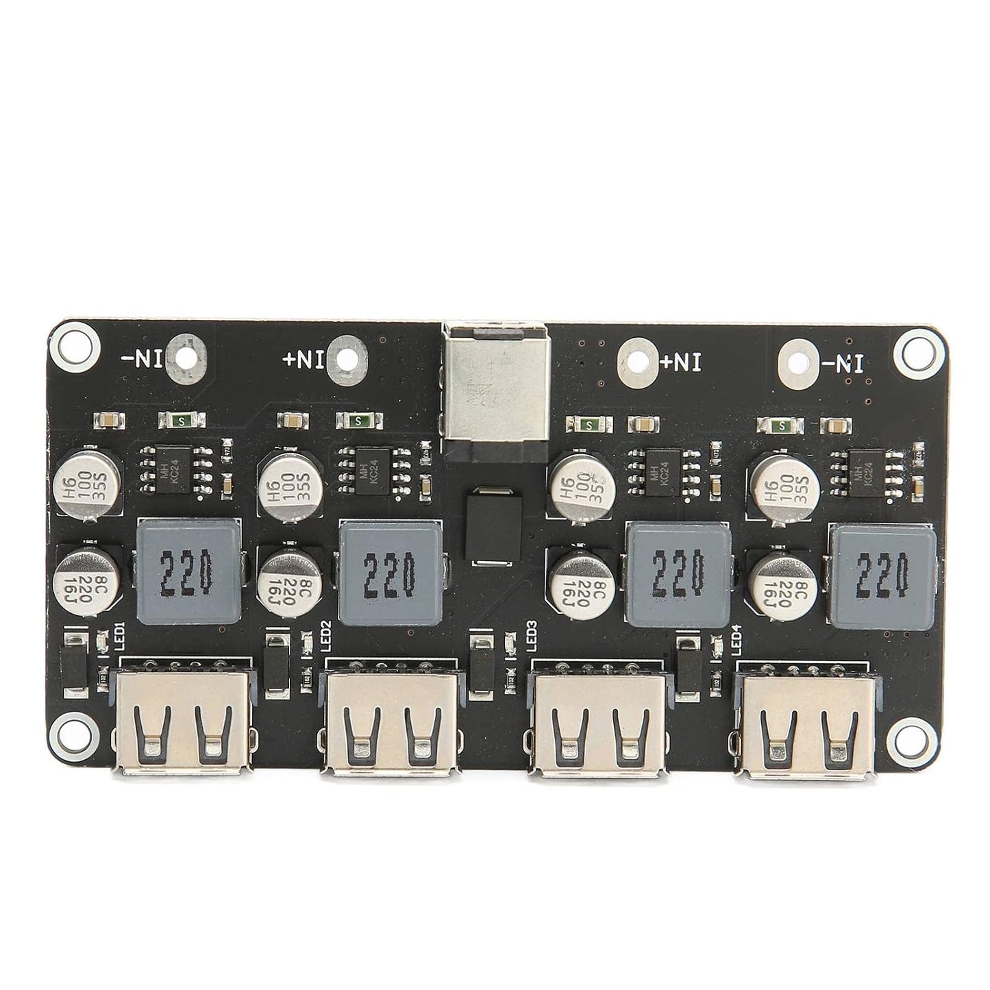 4 12V 24V QC3.0 Way Fast Module, Power Module Fast Module to Power USB Phone Charging Converter Board