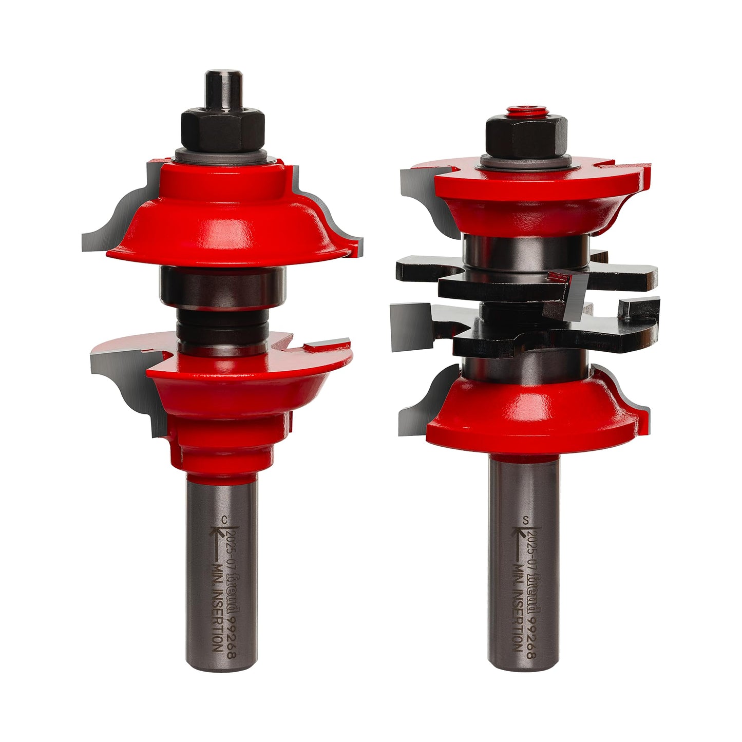 Freud 99-268: 1-7/8" (dia.) Entry & Interior Door Router Bit System with 1/2" shank, ogee profile