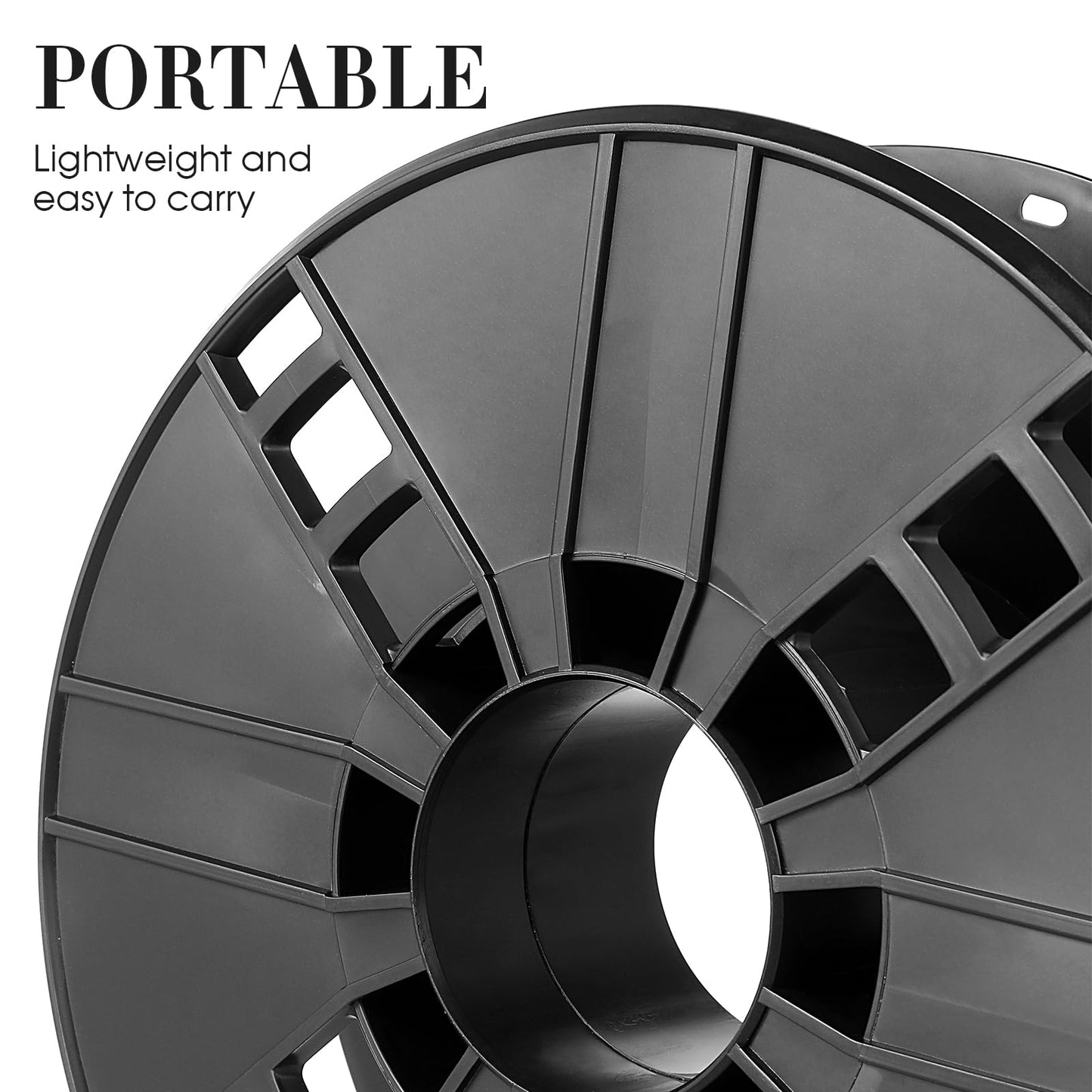 Angoily Extension Cord Reel, Light Storage Reel Cable Rope Cable Empty Wire Spool for Braided Roller Spools, Cord Winder for Wire Electric Drop Hose to Weave Winder
