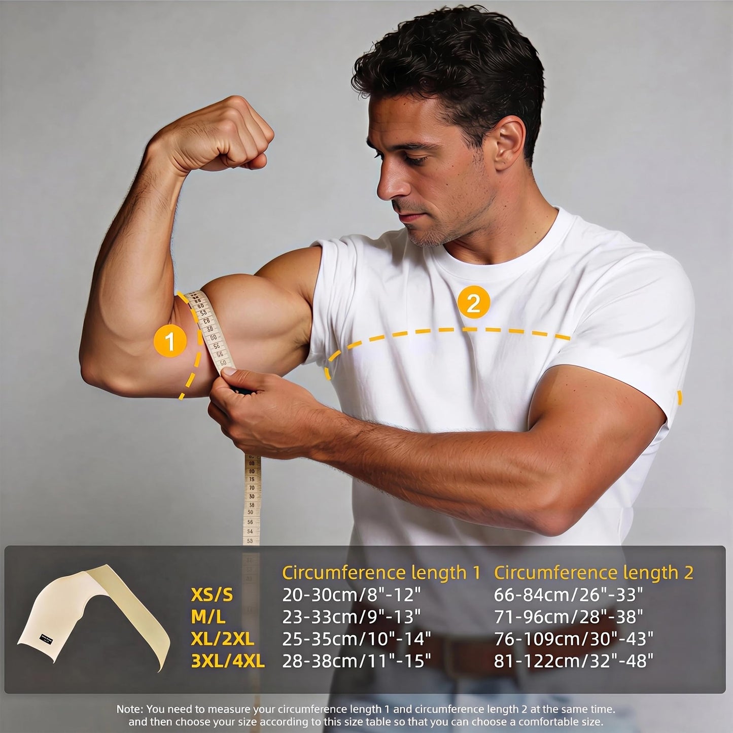 SPOBTRACE Shoulder Brace For Torn Rotator Cuff For Men Women, Adjustable Shoulder Compression Sleeve Support Brace Arm Sling Immobilizer For Pain Relief,Sleep,Injuries(XS/S)