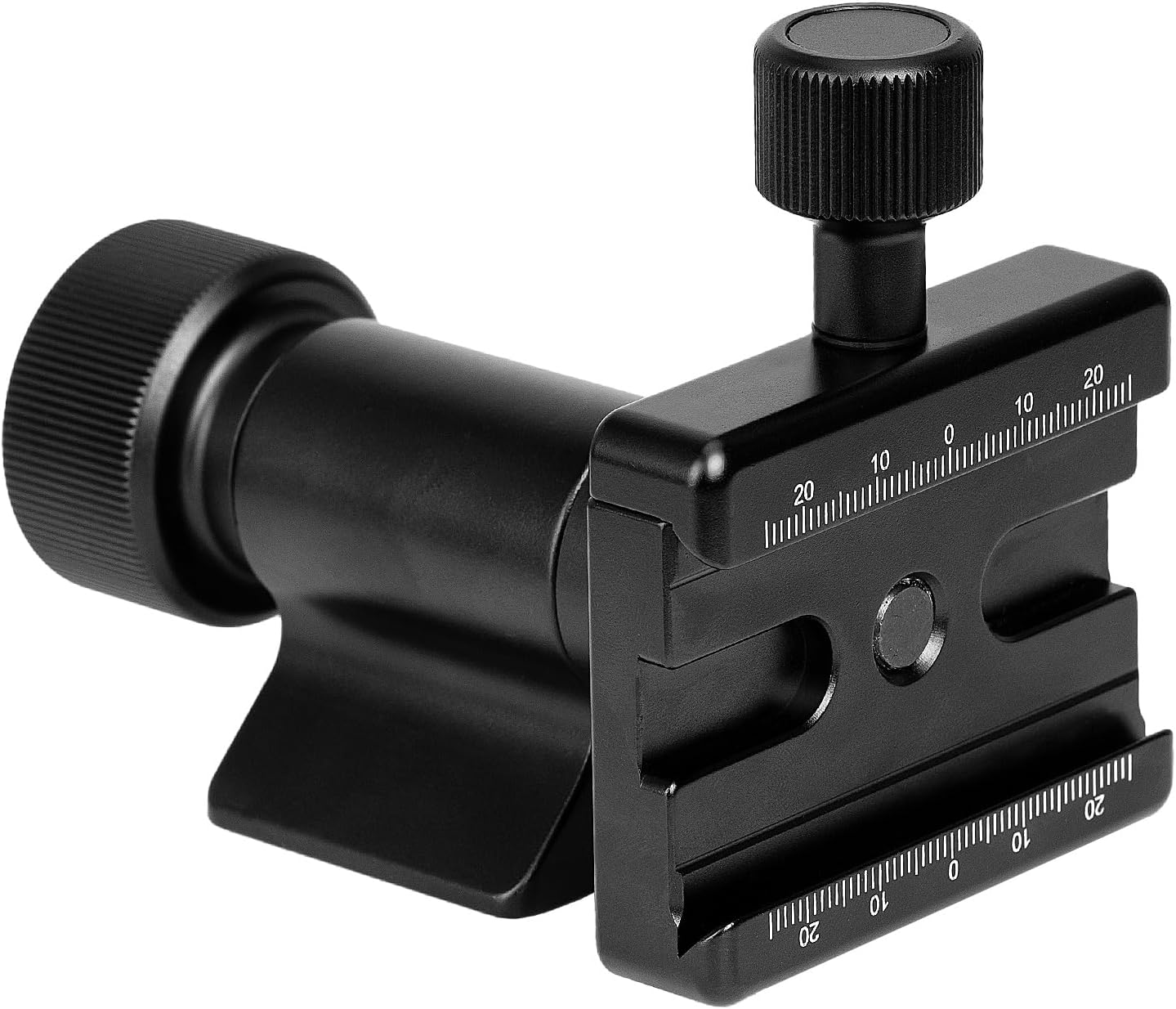 FANAUE Monopod Gimbal Head with Arca-Swiss Dovetail Quick Release Plate | Rapid Side-Saddle Tilt Adjustment